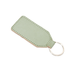 Stylish Double-Sided PU Leather Keychain - Perfect Gift for Men and Women