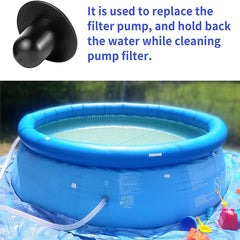 Swimming Pool Wall Valve Plug Replacement Filter Pump Hole Plug