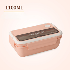 Japanese Rectangle Lunch Box Durable PP Manual Dishwasher Safe