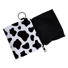 Cow Print Large Capacity Coin Purse Multifunctional Key Card Holder