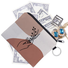 Girl's Pattern Change Purse Key Card Holder Coin Purse
