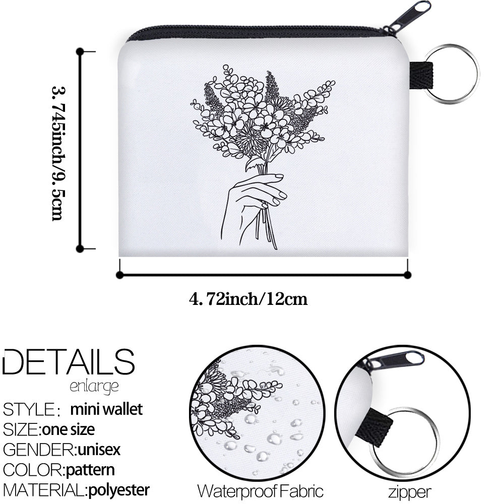 Girls Starry Coin Purse Multifunctional Coin Bag