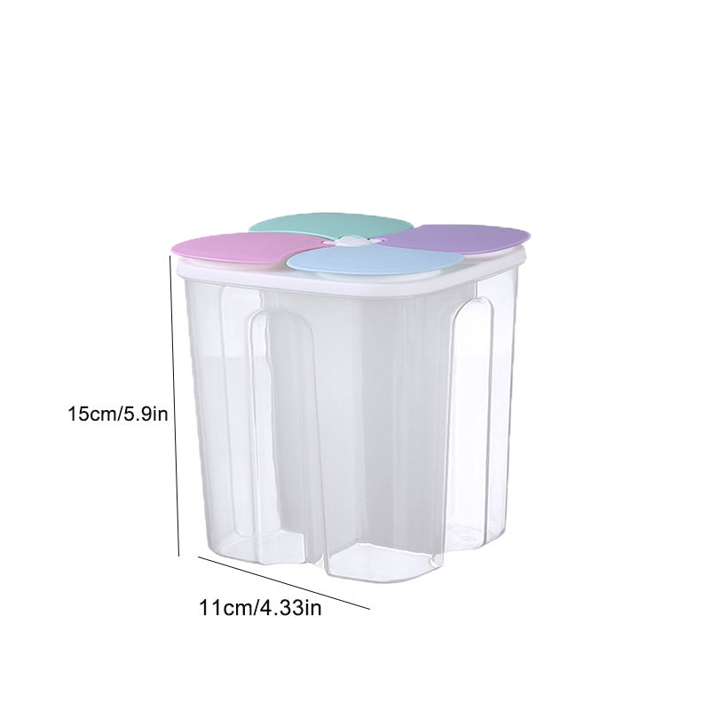 Moisture Proof Kitchen Storage Box with Lid - Food and Grain Storage