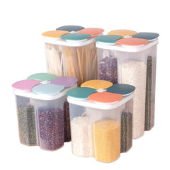 Moisture Proof Kitchen Storage Box with Lid - Food and Grain Storage