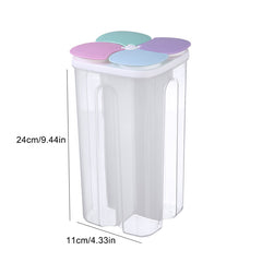 Moisture Proof Kitchen Storage Box with Lid - Food and Grain Storage