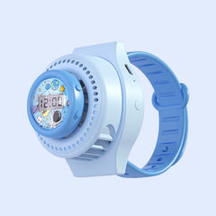 Kids Chronograph Mini Fan USB Charging Small Fan