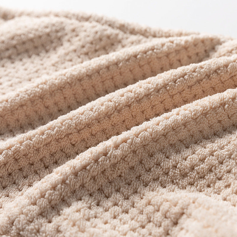 Quick Drying Absorbent Wearable Bathrobe for Soft Comfort