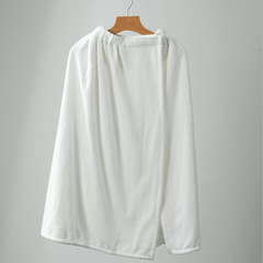 Quick Drying Absorbent Wearable Bathrobe for Soft Comfort
