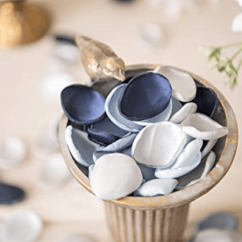 200pcs Dusty Silk Rose Petals for Wedding Centerpieces and Home Decor