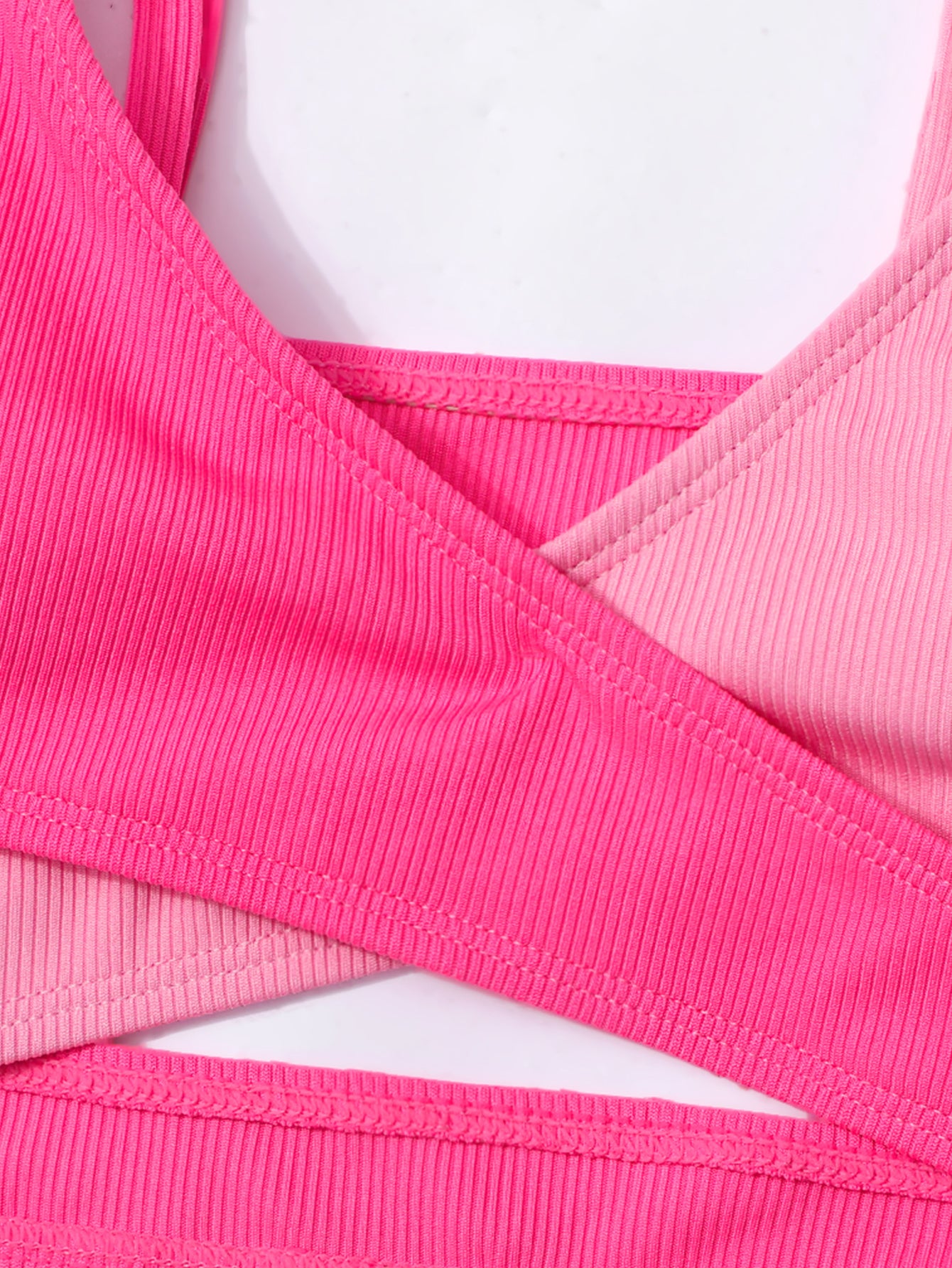 Girls Bikini Set Criss Cross Bathing Suit Two Piece Swimsuit