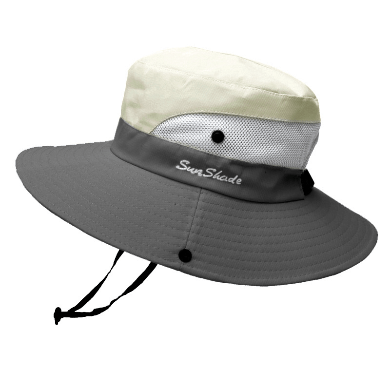 Foldable Sun Hat for Women with UV Protection and Ponytail Hole