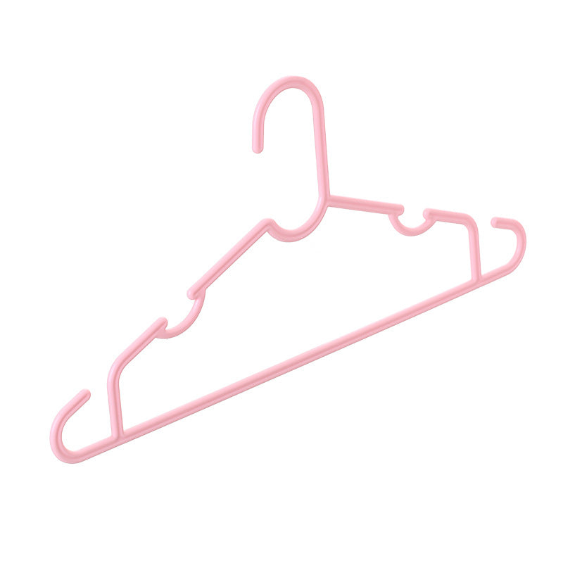 4pcs Non Slip Plastic Coat Hangers for All Sizes