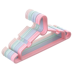 4pcs Non Slip Plastic Coat Hangers for All Sizes