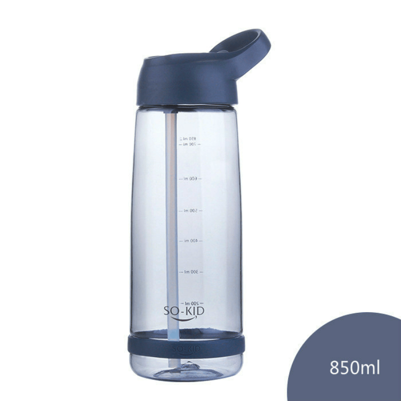 850ml Leak Proof Cycling Water Bottle with Straw