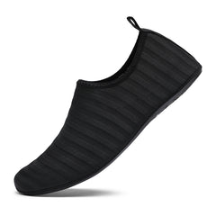 Men's Striped Barefoot Water Shoes Quick Dry Non Slip Beach Aqua Socks