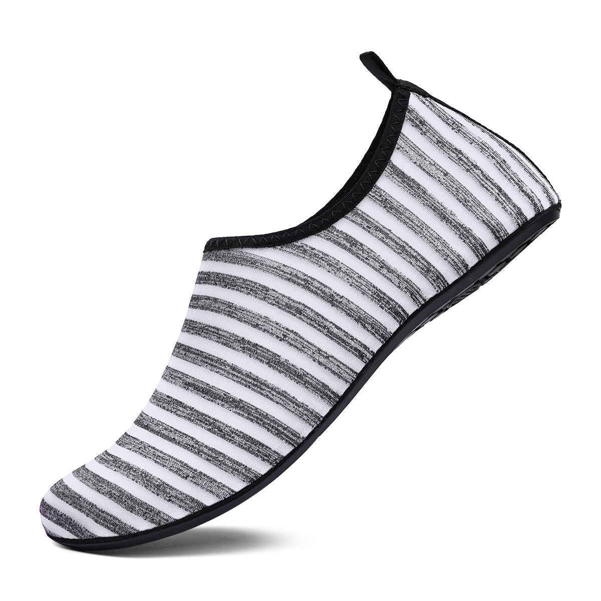 Men's Striped Barefoot Water Shoes Quick Dry Non Slip Beach Aqua Socks