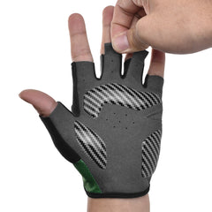 Fingerless Cycling Gloves Breathable Shockproof for Men Women