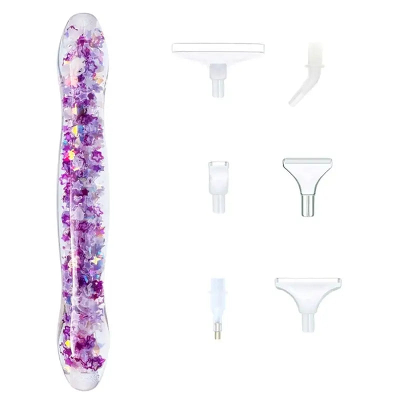 Luminous Resin Diamond Painting Pen DIY Tool with 6 Heads