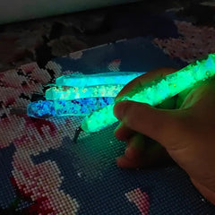 Luminous Resin Diamond Painting Pen DIY Tool with 6 Heads
