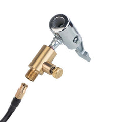 Car Tire Inflator Hose Air Pump Extension Tube Adapter Locking Air Chuck