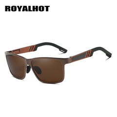 RoyalHot Aluminum Magnesium Polarized Sunglasses for Driving