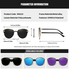 ROYALHOT Cat Eye Polarized UV Protection Summer Sunglasses