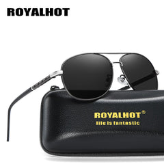 RoyalHot Metal Polarized Sunglasses for Driving Cycling