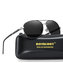 RoyalHot Metal Polarized Sunglasses for Driving Cycling