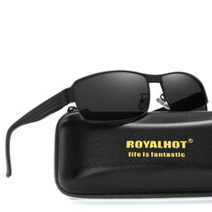 RoyalHot Metal Frame Polarized Sunglasses Sports Driving UV Protection