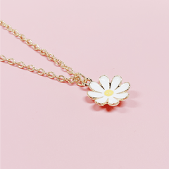 Little Daisy Necklace Children's Alloy Drop Collar Necklace Women's Jewelry