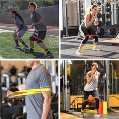 Yoga Resistance Band for Home Gym Fitness