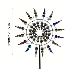 Whimsical 3D Sunflower Wind Spinner