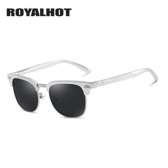 RoyalHot Aluminum Sunglasses Retro Polarized Men Women Driving