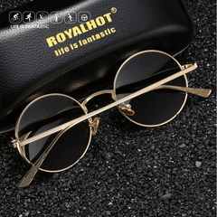 RoyalHot Polarized Round Sunglasses for Outdoor Travelling