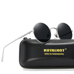 RoyalHot Polarized Round Sunglasses for Outdoor Travelling