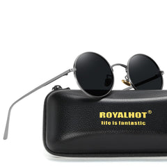 RoyalHot Polarized Round Sunglasses for Outdoor Travelling