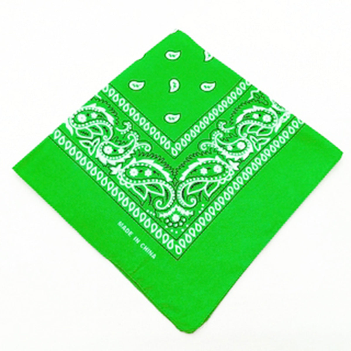 Paisley Print Bandana 55 Casual Square Scarf Handkerchief Hip Hop