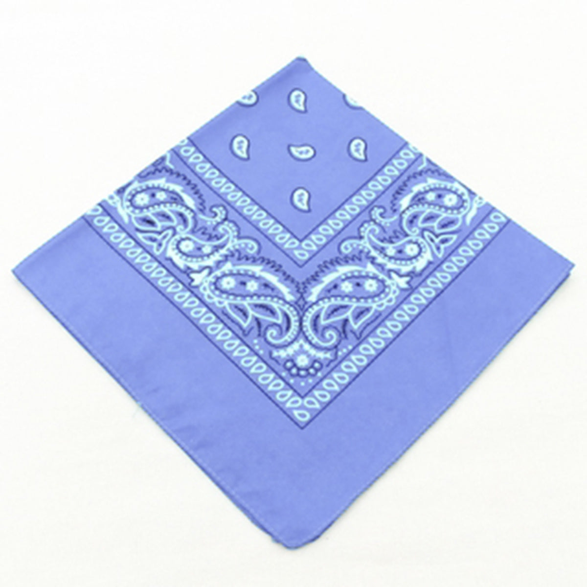 Paisley Print Bandana 55 Casual Square Scarf Handkerchief Hip Hop