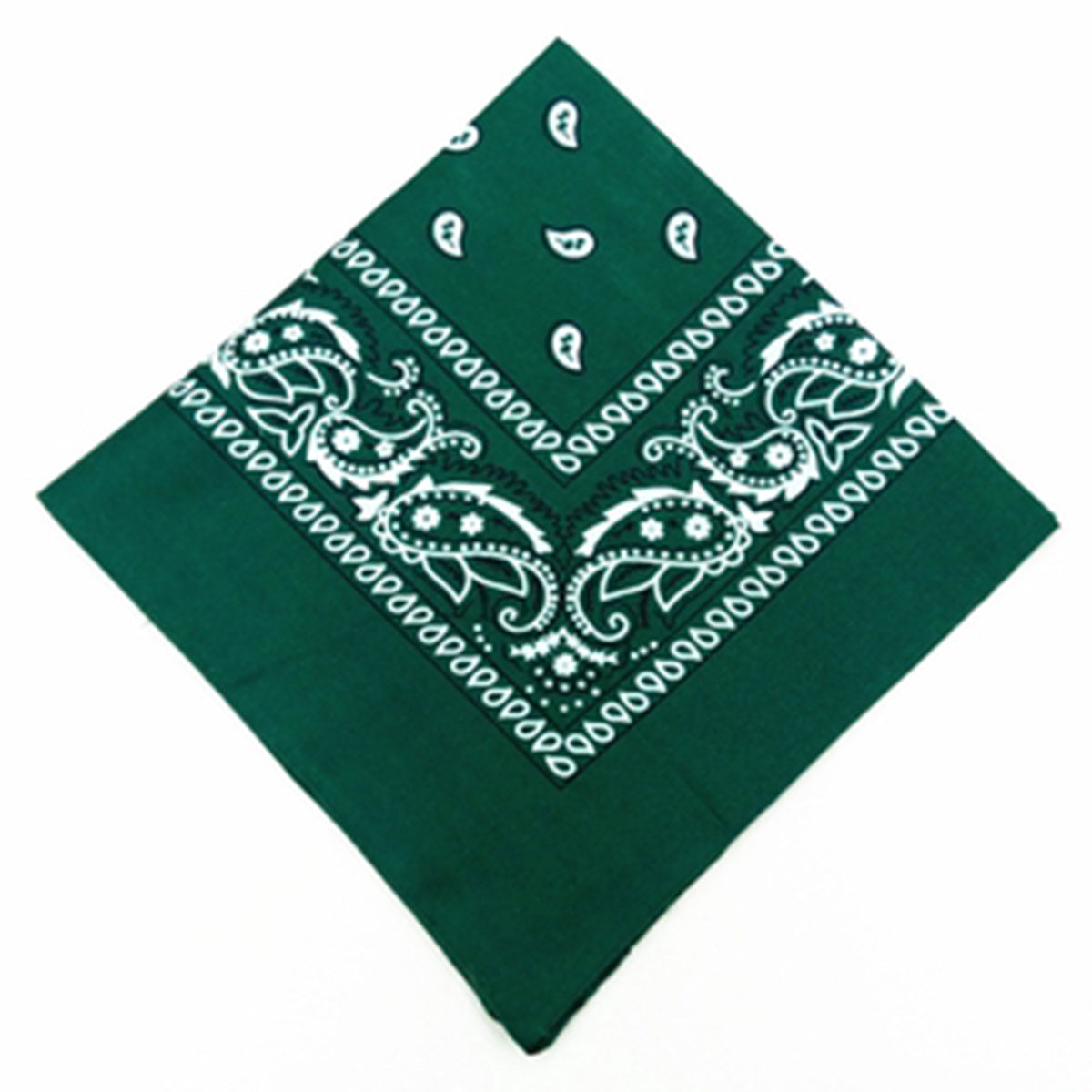 Paisley Print Bandana 55 Casual Square Scarf Handkerchief Hip Hop