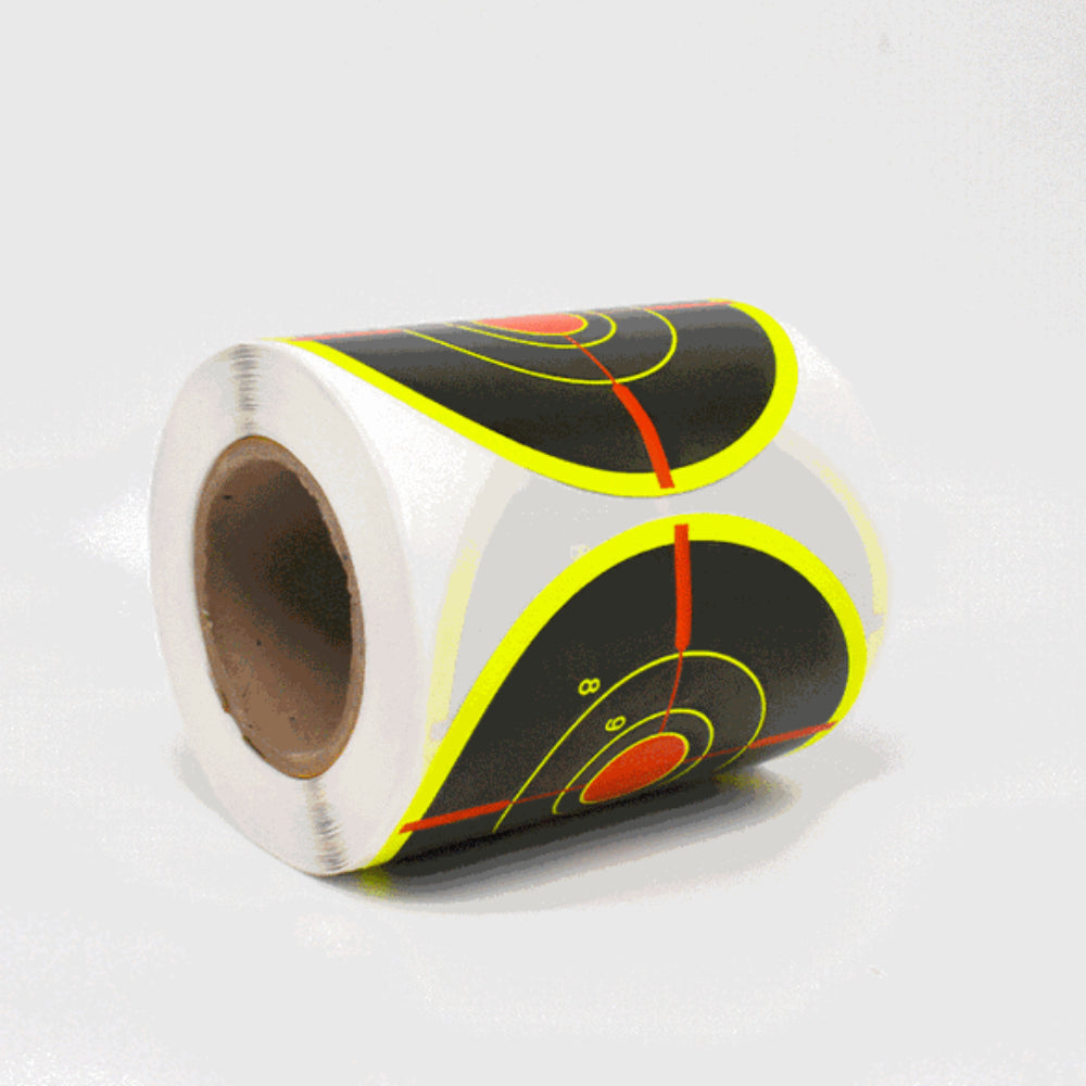200pcs 7 Target Firing Shooting Targets Self Adhesive Splatter Targets