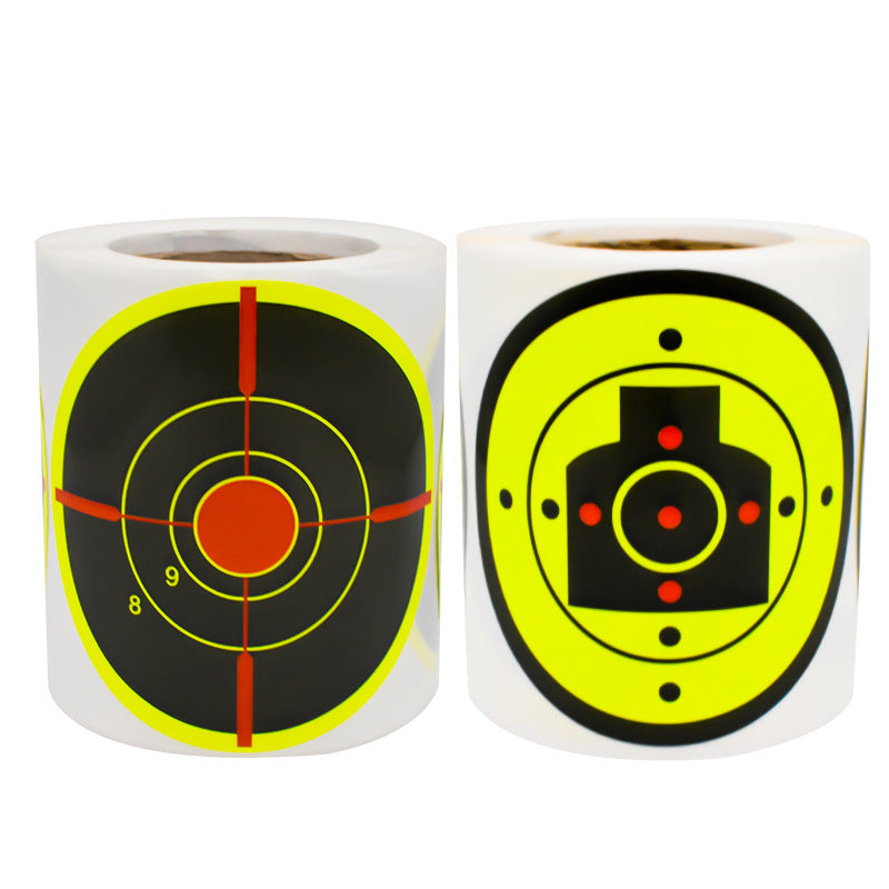 200pcs 7 Target Firing Shooting Targets Self Adhesive Splatter Targets