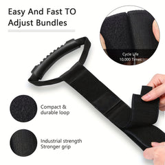 Extension Cord Holder Organizer 45 Storage Straps Heavy Duty Garden Hose Storage
