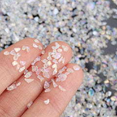 20g Craft Glitter Glass Sand Nail Art Epoxy Resin DIY Crafts