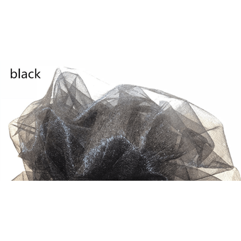Sparkling Crystal Organza Tulle Roll for Wedding and Party Decorations