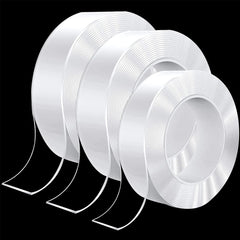 Transparent Nano Tape Washable Gel Reusable Double Sided Tape
