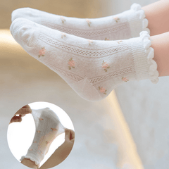 5 Pairs of Cute Kids Summer Socks, Ideal for Boys & Girls