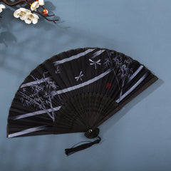 Ancient Chinese Bamboo Fan Classic Dance Folding Fan