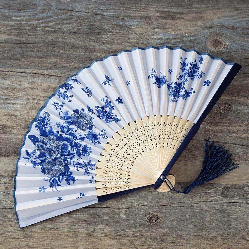 Ancient Chinese Bamboo Fan Classic Dance Folding Fan