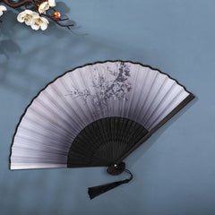 Ancient Chinese Bamboo Fan Classic Dance Folding Fan