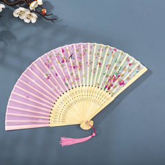 Ancient Chinese Bamboo Fan Classic Dance Folding Fan